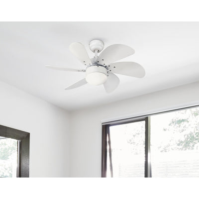 Westinghouse Turbo Swirl 30 in. White LED Indoor Ceiling Fan