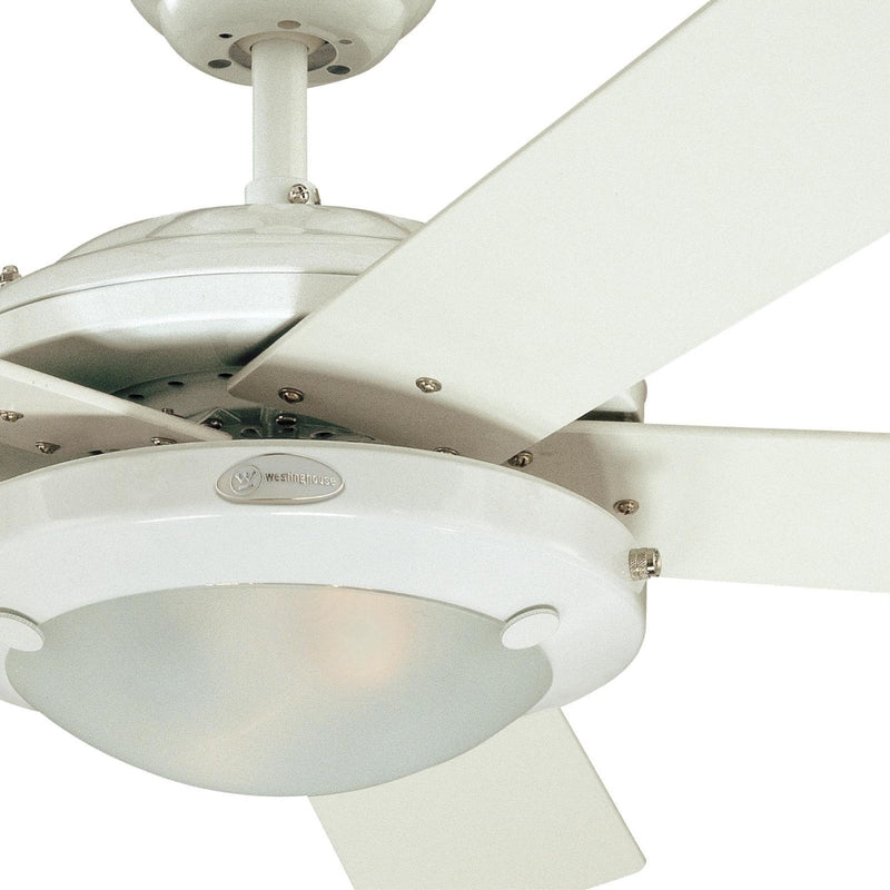 Westinghouse Comet 52 in. White LED Indoor Ceiling Fan