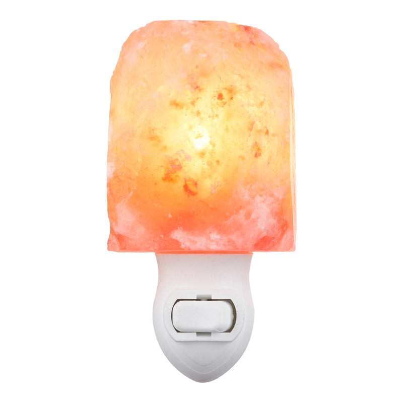 Globe Electric Manual Plug-in Himalayan Salt Incandescent Night Light