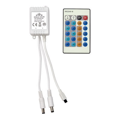 Westek 5.0 in. L White Plug-In LED Tape Light Remote 1 pk