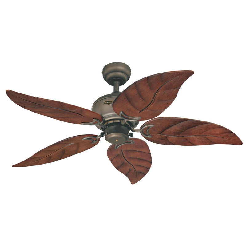 Westinghouse Oasis 48 in. Oil Rubbed Bronze Brown LED Indoor and Outdoor Ceiling Fan