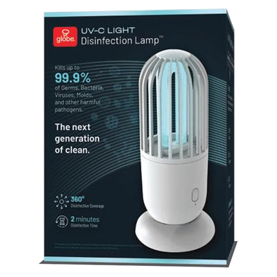 Globe Electric 5.83 in. White Disinfection Lamp