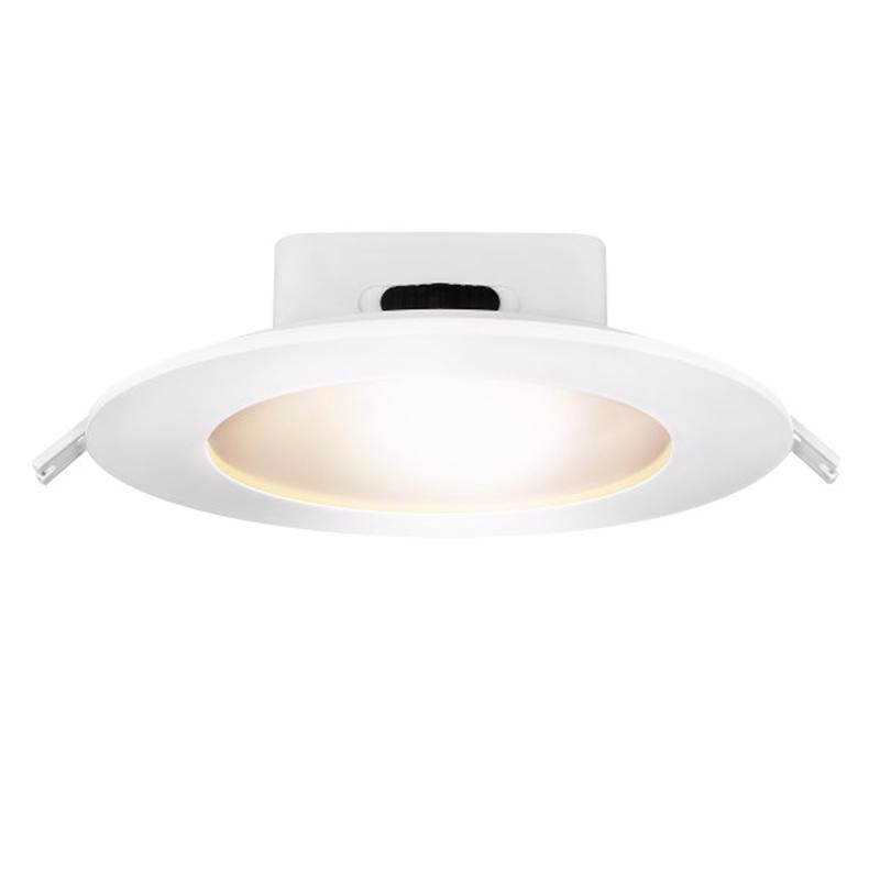 Feit Electric Warm White 5-6 in. W Aluminum LED Dimmable Recessed J-Box Downlight 12 W