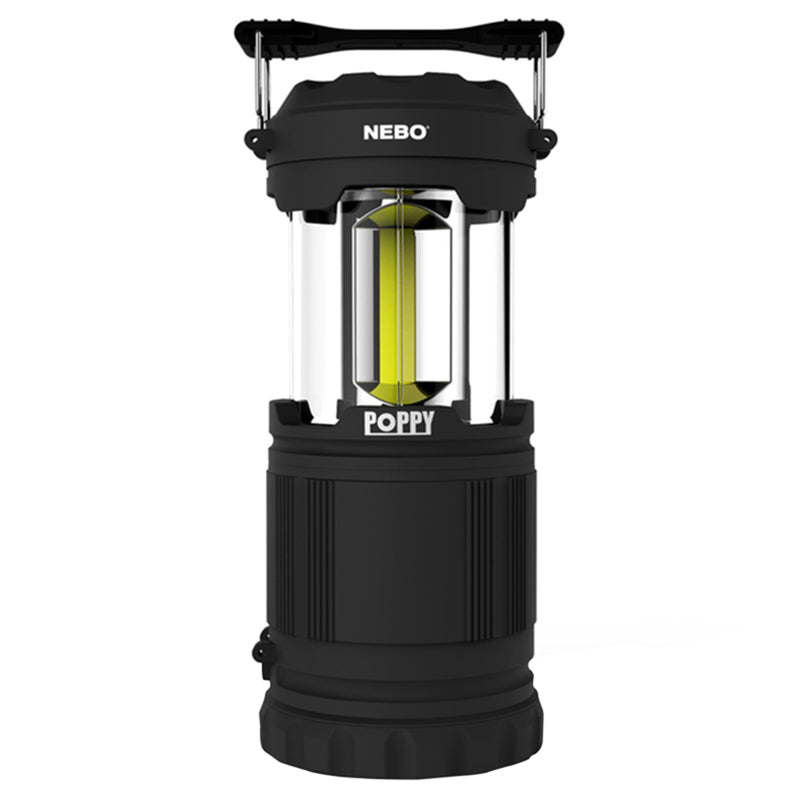 Nebo Poppy 300 lm Dark Gray LED Pop Up Lantern and Spotlight