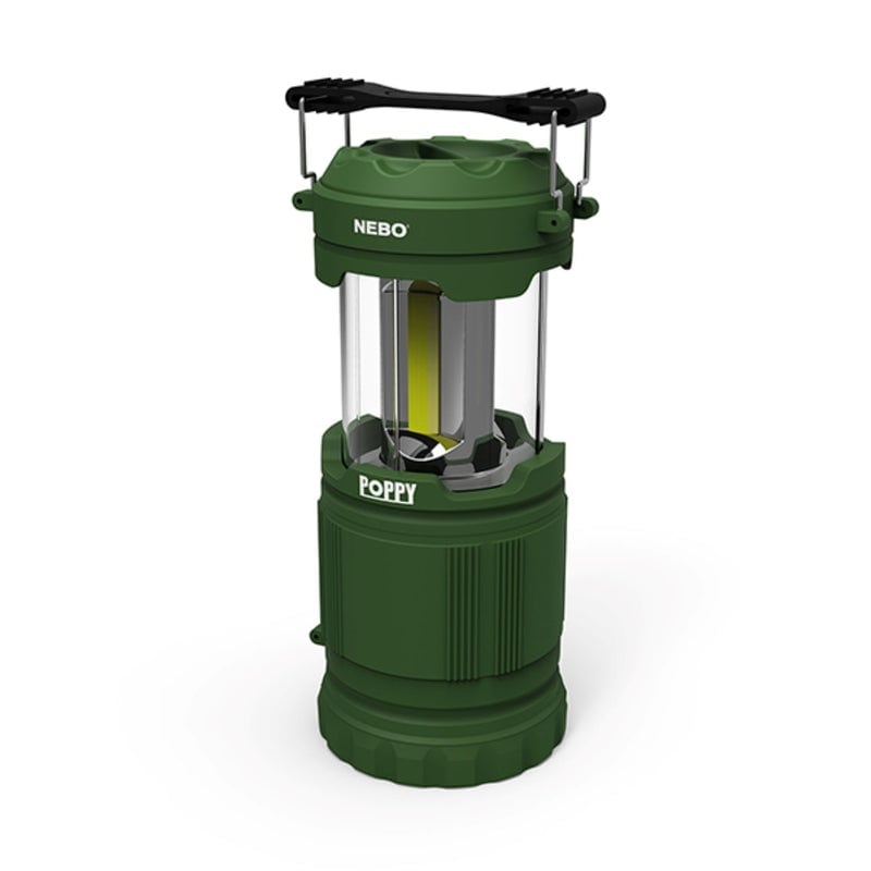 Nebo Poppy 300 lm Green LED Pop Up Lantern and Spotlight