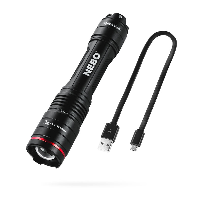 Nebo Redline X 1800 lm Black LED Flashlight 18650 Battery