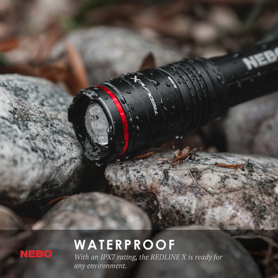 Nebo Redline X 1800 lm Black LED Flashlight 18650 Battery