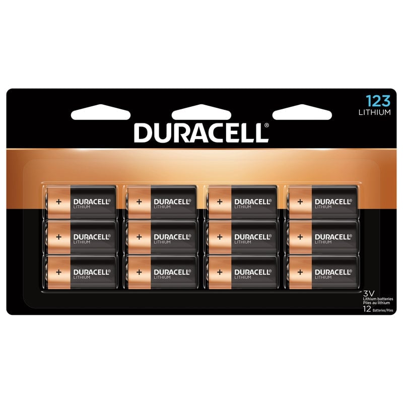 Duracell Lithium 123 3 V Battery 037506 12 pk