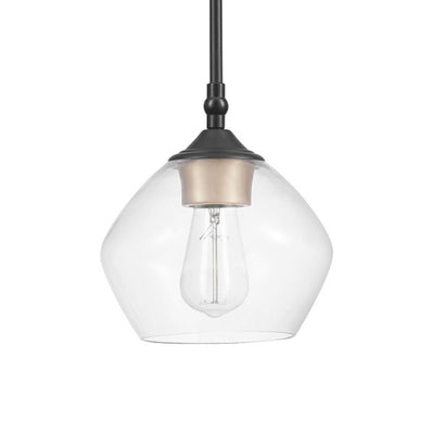 Globe Electric Harrow Matte Black 1 lights Pendant Light