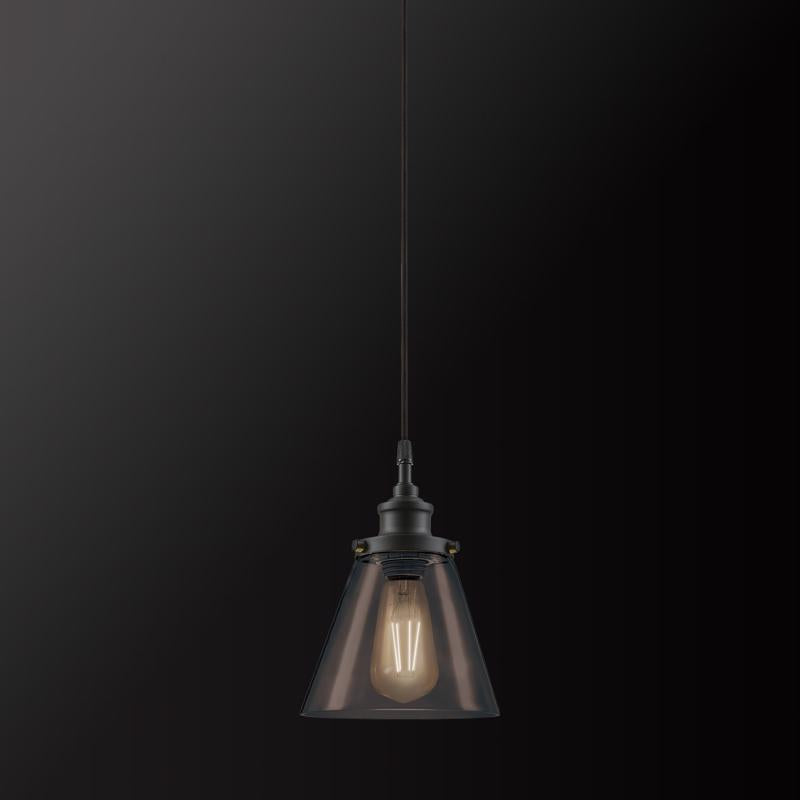 Globe Electric Jackson Matte Black 1 lights Pendant Light