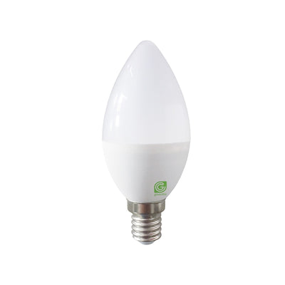 Greenlite B10 E12 (Candelabra) LED Smart WiFi Bulb Tunable White/Color Changing 30 Watt Equivalence