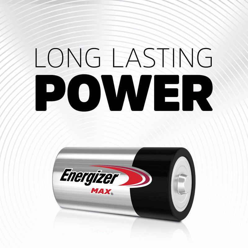 Energizer Max C Alkaline Batteries 2 pk Carded