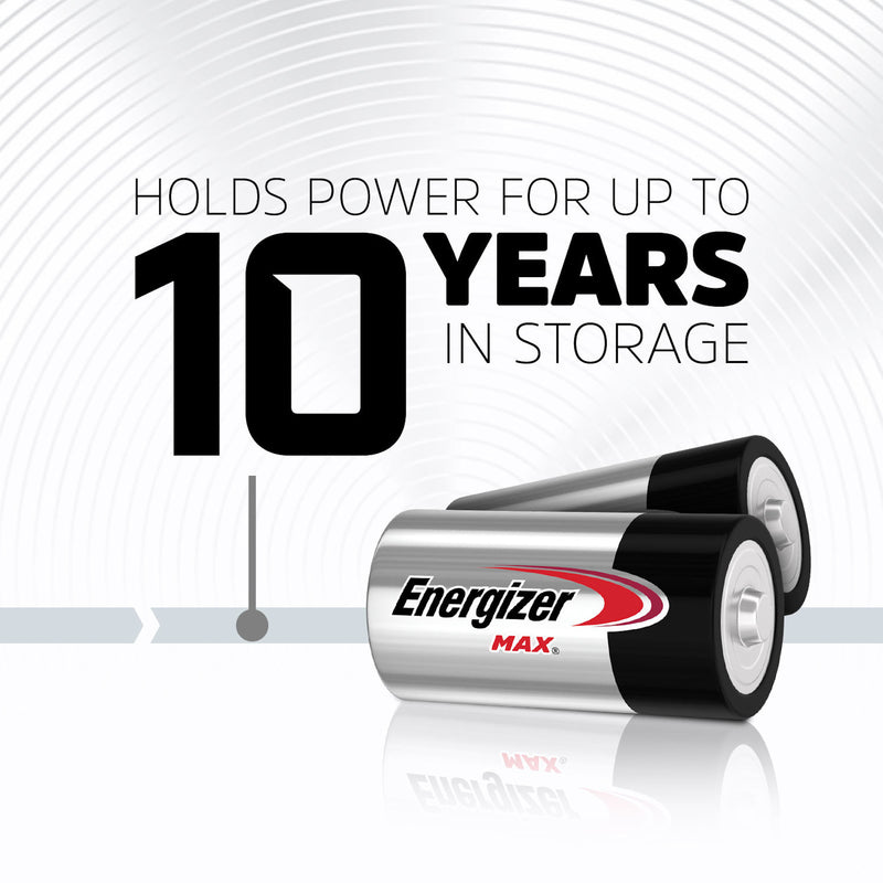 Energizer Max C Alkaline Batteries 2 pk Carded