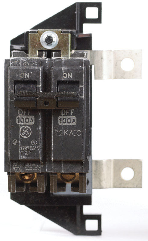 GE PowerMark Gold 100 amps Standard 2-Pole Circuit Breaker