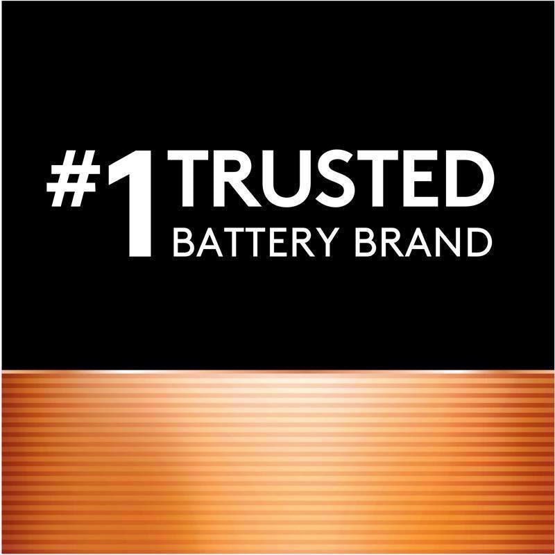 Duracell Coppertop 9-Volt Alkaline Batteries 4 pk Carded