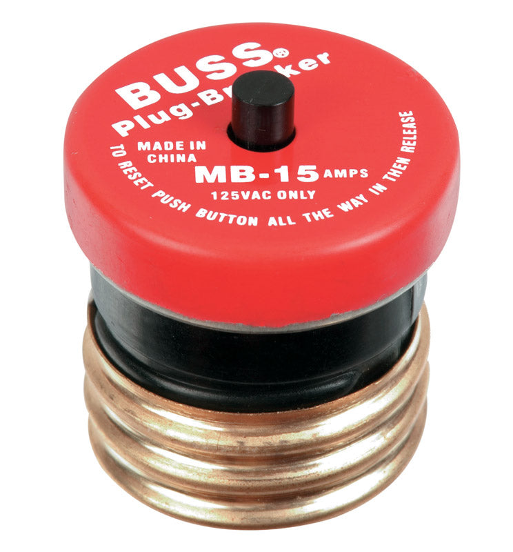 Bussmann 15 amps Plug Fuse 1 pk