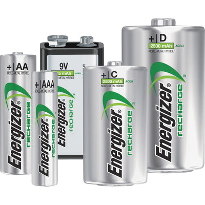 Energizer Recharge NiMH AA 1.2 V 2300 Ah Rechargeable Battery NH15BP-2 2 pk