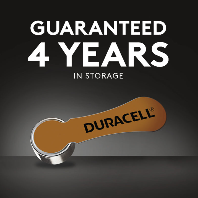 Duracell Zinc Air 312 1.4 V 185 Ah Hearing Aid Battery 8 pk