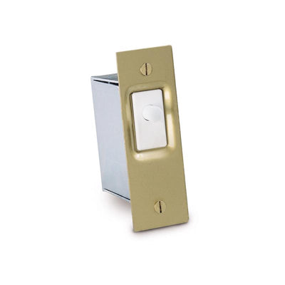 Gardner Bender 10 amps Single Pole Doorbell Door Jam Switch White 1 pk