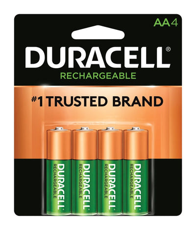 Duracell NiMH AA 1.2 V 2.5 Ah Rechargeable Battery DCNLAA4BCD 4 pk