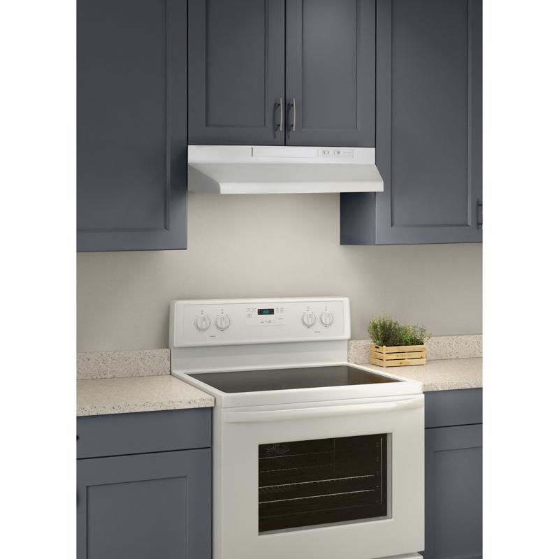 Broan 36 in. W White Range Hood