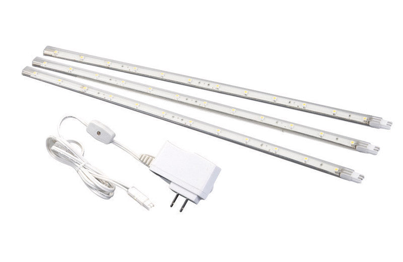 Amerelle 12 in. L White Plug-In LED Strip Light