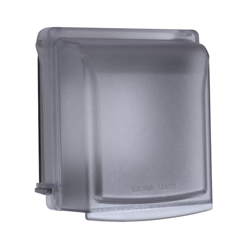 Sigma Engineered Solutions Rectangle Plastic 2 gang Weatherproof Cover