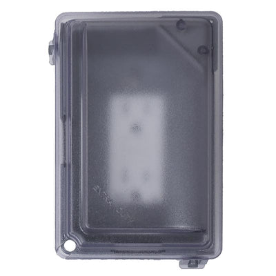 Sigma Engineered Solutions Rectangle Plastic 1 gang Weatherproof Cover