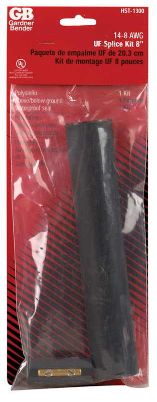 Gardner Bender 14-8 Ga. Insulated Wire Splice Kit Black 1 pk