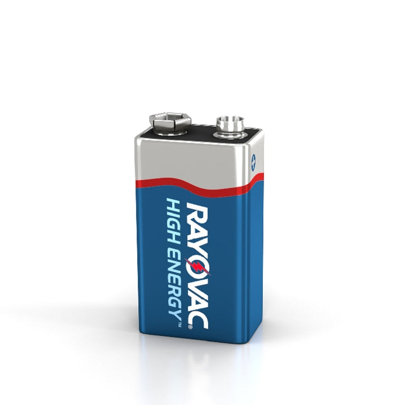 Rayovac High Energy 9-Volt Alkaline Batteries 4 pk Carded