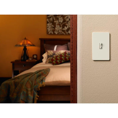 Lutron Toggler Light Almond 150 W 3-Way Dimmer Switch 1 pk