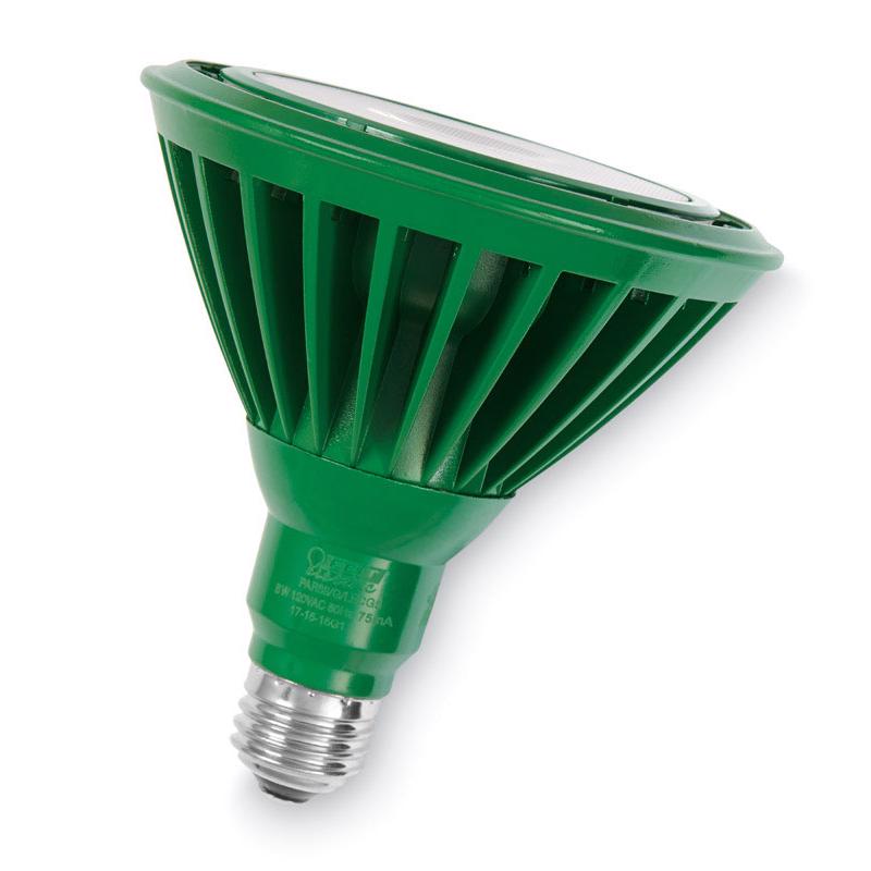 Feit Electric PAR38 E26 (Medium) LED Bulb Green 120 Watt Equivalence 1 pk