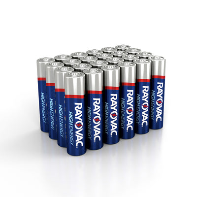 Rayovac High Energy AAA Alkaline Batteries 24 pk Carded