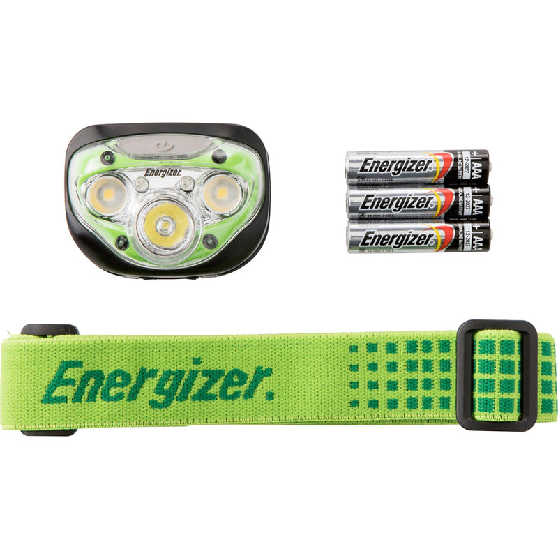 Energizer Vision HD + 250 lm Green LED Headlight AAA Battery