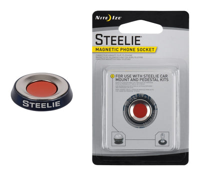 Nite Ize Steelie Silver Magnet Phone Socket For All Mobile Devices