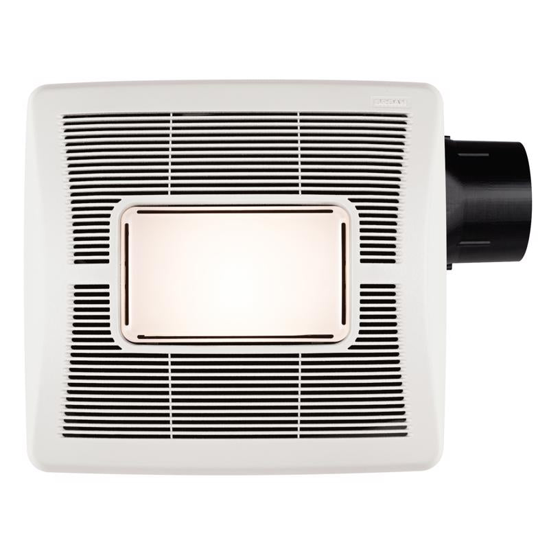 Broan Flex Series 70 CFM 2 Sones Bathroom Exhaust Fan with Light