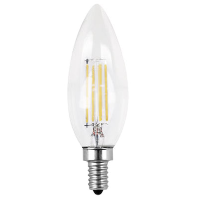 Feit Electric B10 E12 (Candelabra) LED Bulb Soft White 60 Watt Equivalence 2 pk (cancelled)