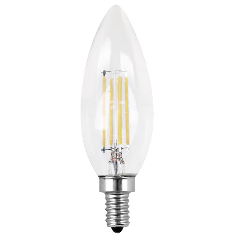 Feit Electric B10 E12 (Candelabra) LED Bulb Soft White 60 Watt Equivalence 2 pk (cancelled)