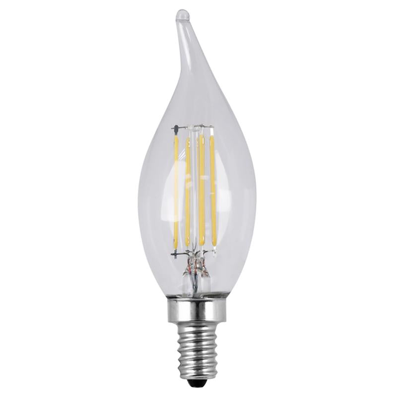 Feit Electric Enhance CA10 (Flame Tip) E12 (Candelabra) LED Bulb Daylight 60 Watt Equivalence 2 pk (cancelled)