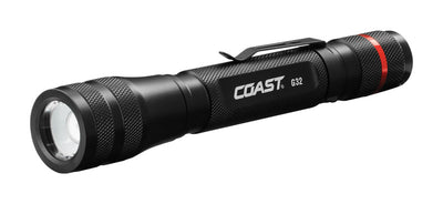 Coast G32 355 lm Black LED Flashlight AA Battery