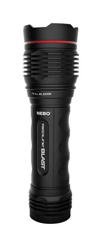 Nebo Redline Blast 1400 lm Black LED Flashlight AA Battery