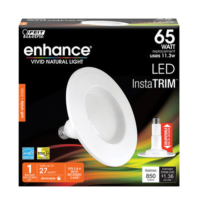 Feit Electric Enhance PAR30 E26 (Medium) LED Bulb Soft White 65 Watt Equivalence 1 pk