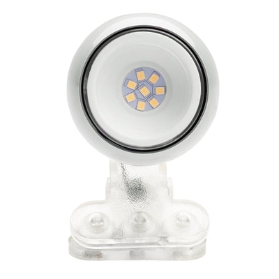 Newhouse Lighting Joe 4 in. White Mini Clip-On Lamp