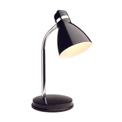 Newhouse Lighting Oxford 13 in. Black Desk Lamp