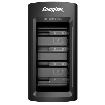 Energizer Recharge 4 Battery Black Universal Battery Charger