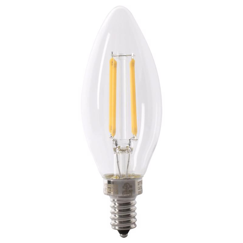 Feit Electric Enhance B10 E12 (Candelabra) Filament LED Bulb Daylight 60 Watt Equivalence 2 pk (cancelled)