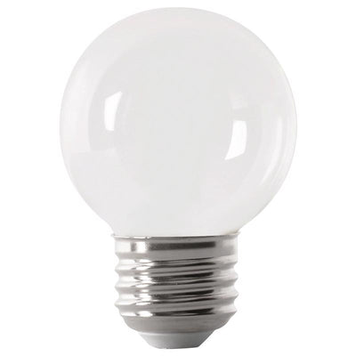 Feit Electric Enhance G16.5 E26 (Medium) Filament LED Bulb Daylight 60 Watt Equivalence 2 pk