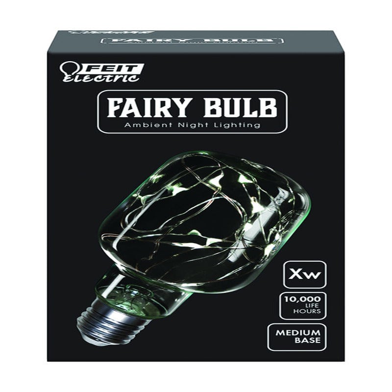 Feit Electric Fairy Mini Cylinder E26 (Medium) LED Bulb Soft White 0 Watt Equivalence 1 pk