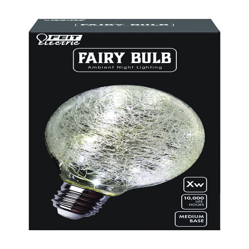 Feit Electric Fairy G25 E26 (Medium) LED Bulb Soft White 3 Watt Equivalence 1 pk