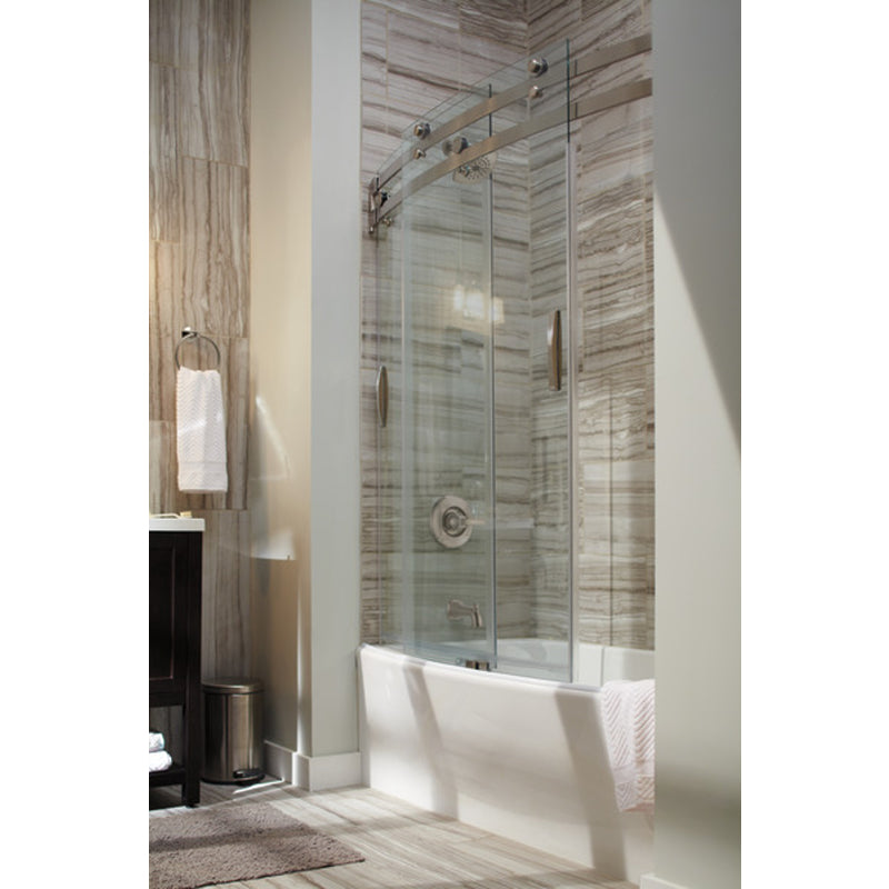 Delta Classic 400 18 in. H X 30 in. W X 60 in. L White Bathtub